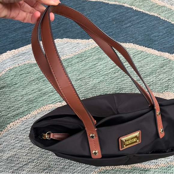 Clavin Klein black and brown classic purse - Picture 6 of 12